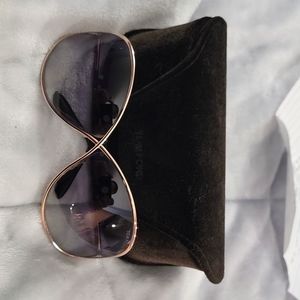 Tom Ford Shiny Rose Gold Sunglasses